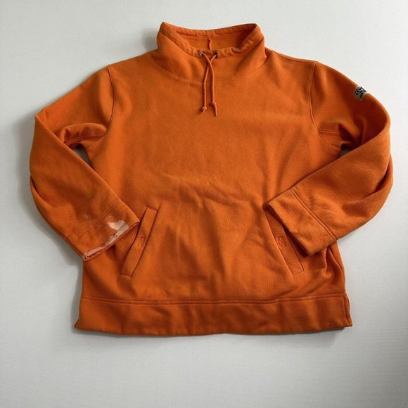 LAUREN RALPH LAUREN ORANGE COWL NECK LONGSLEEVE SWEATER SIZE MEDIUM CASUAL - Picture 1 of 9